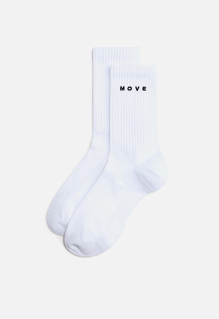 H&M - 3-pack sports socks with drymove? - white