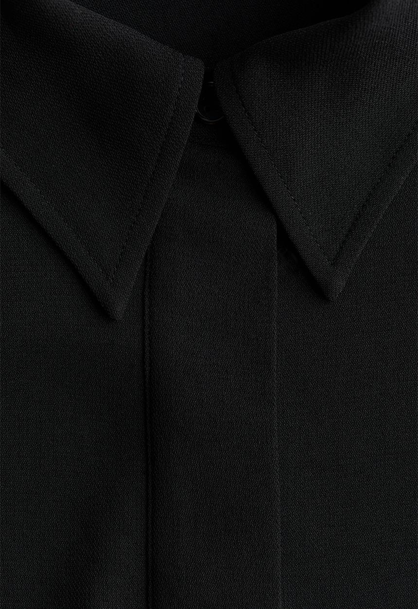 H&M - Shirt dress - black