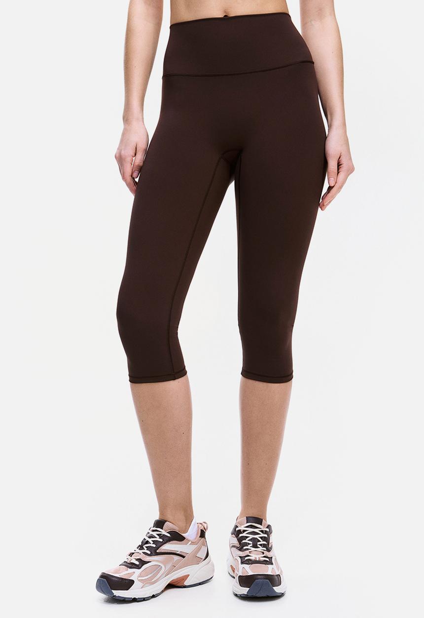 H&M - Capri leggings with sculptmove - warm brown