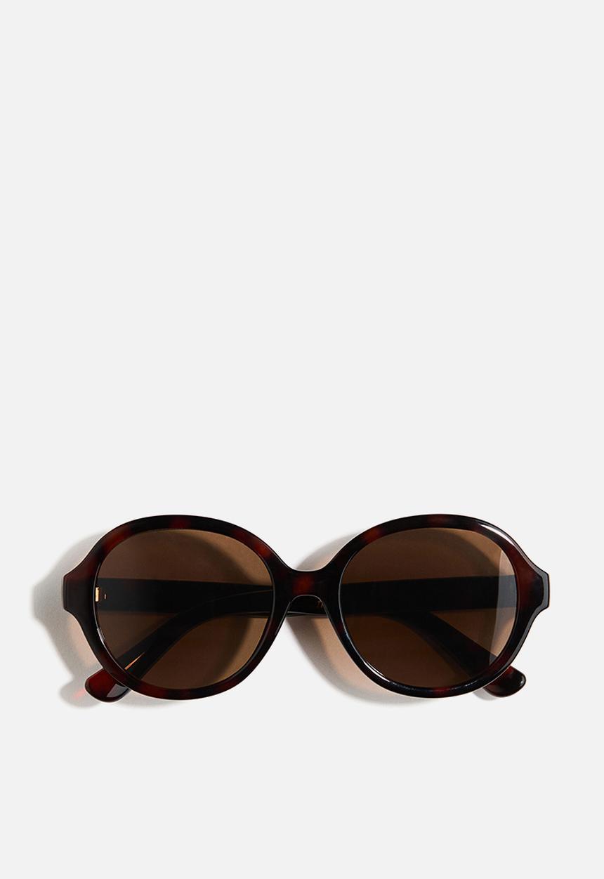 H&M - Round sunglasses - dark brown