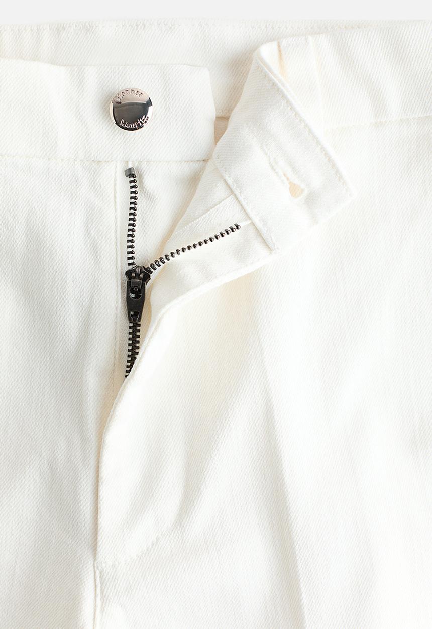 H&M - Flared high jeans - white
