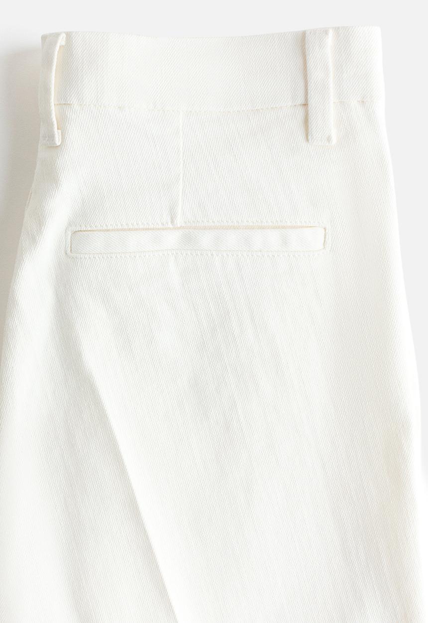 H&M - Flared high jeans - white
