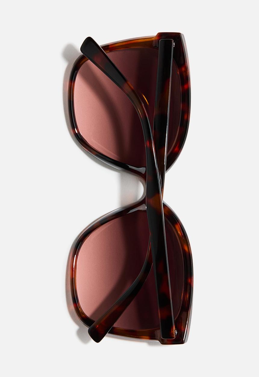 H&M - Square sunglasses - brown/tortoiseshell pattern