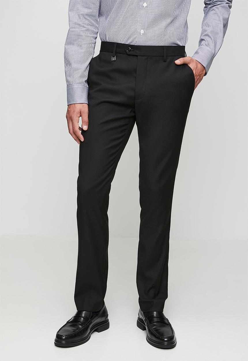 POLO - Mens slim fit trouser - black