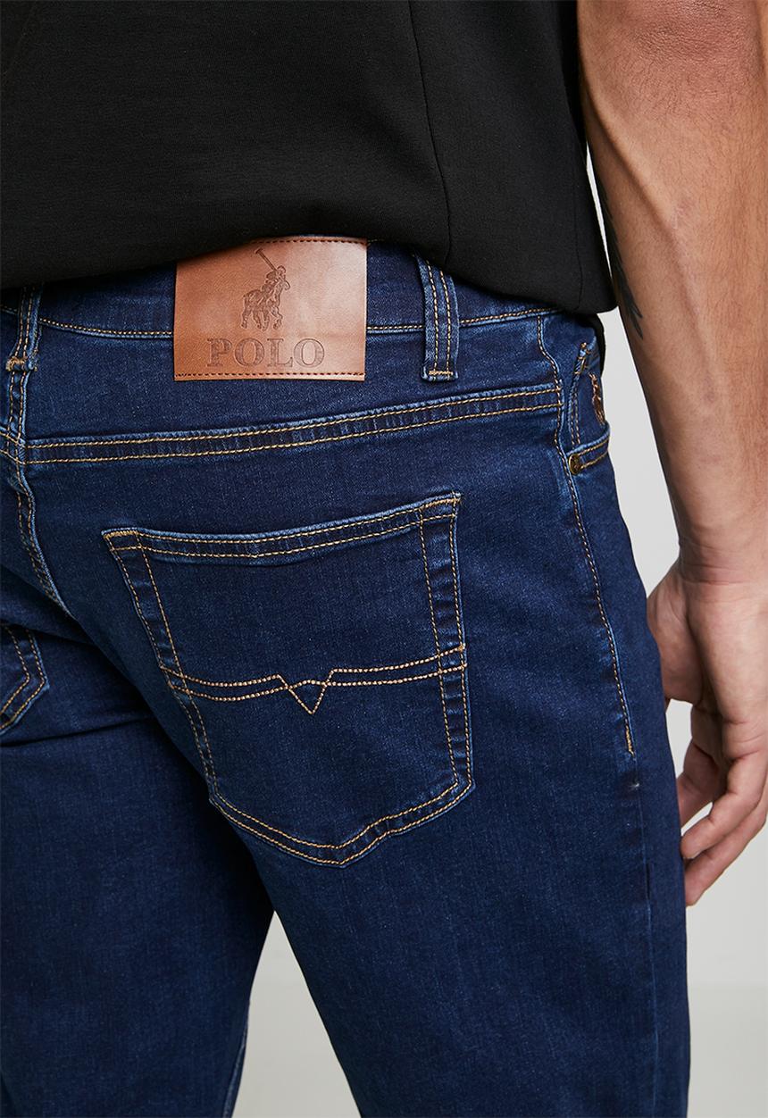 POLO - Mens peter slim leg jean - Blue