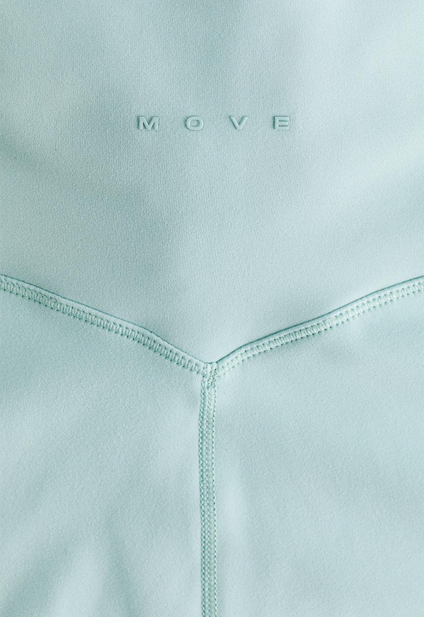 H&M - Flared yoga leggings with softmove™ - amazonite blue
