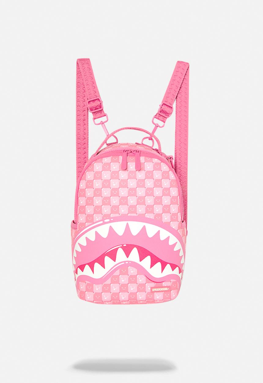 Sprayground - Check Faces Mini Backpack - Pink