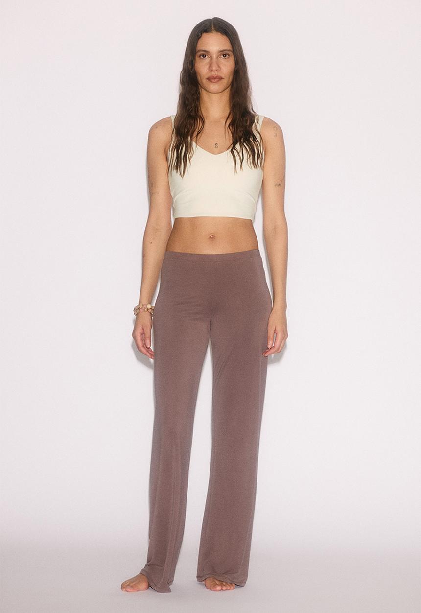 H&M - Twist-detail vest top with softmove™ - ivory