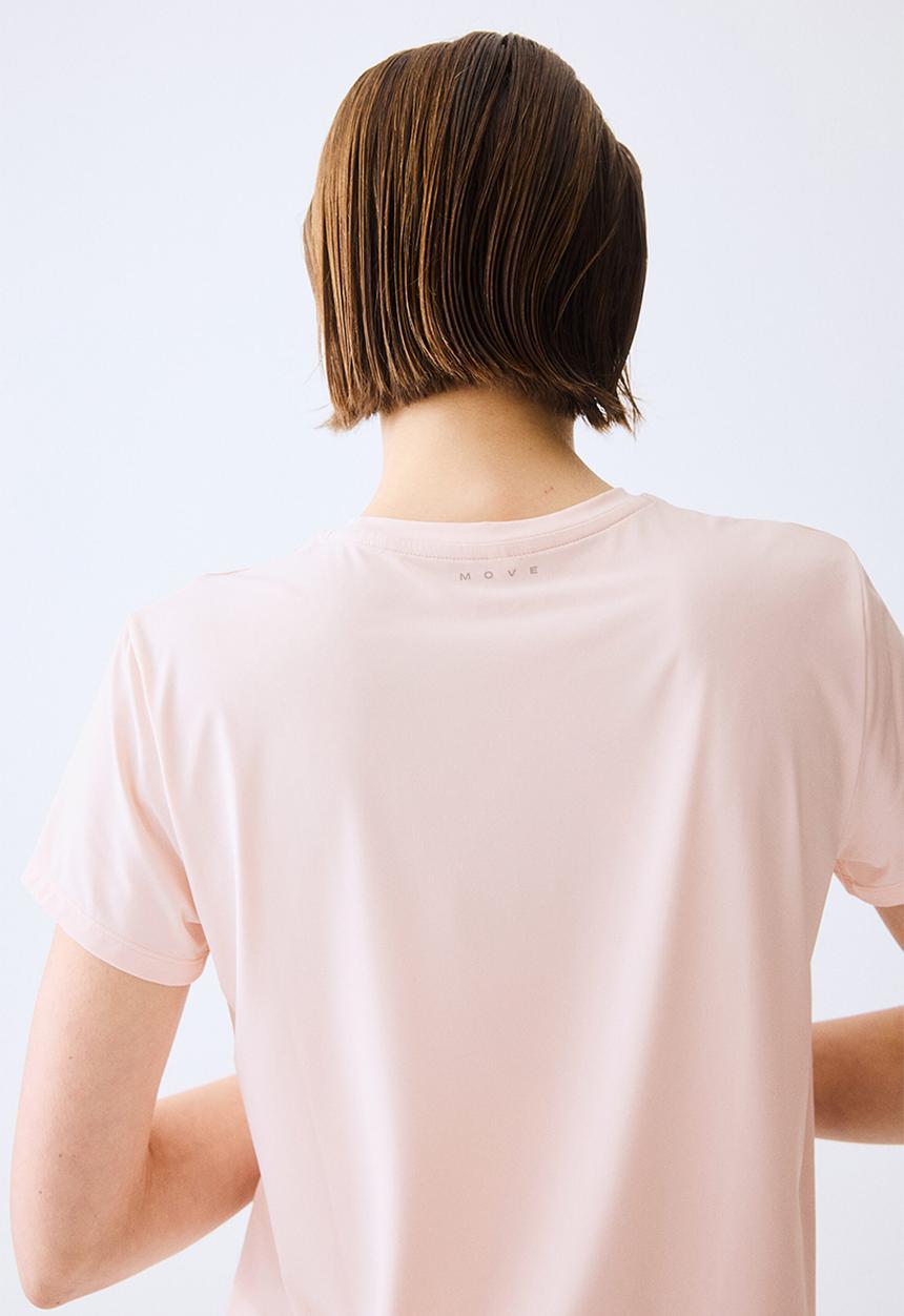 H&M - Cooling running t-shirt with drymove. - powder pink