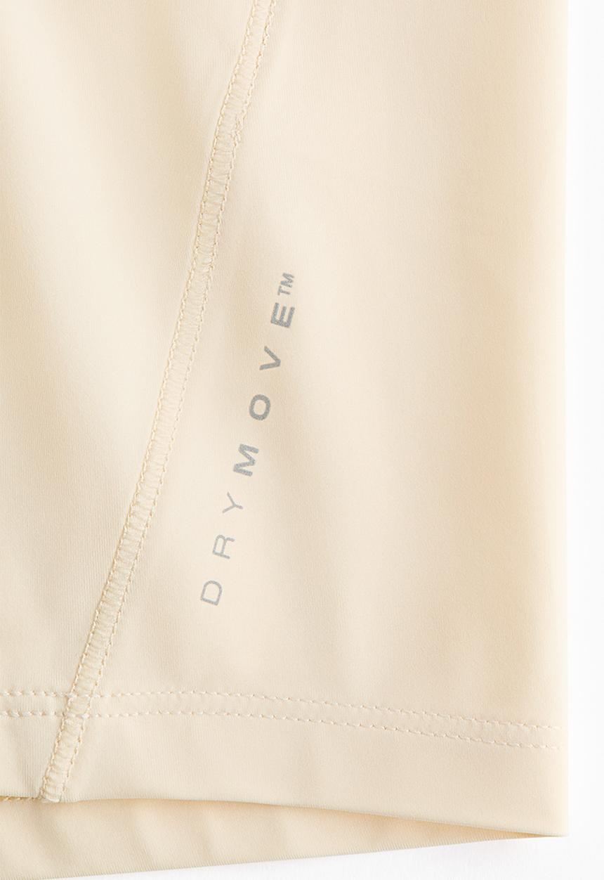 H&M - Cooling running t-shirt with drymove. - butter yellow