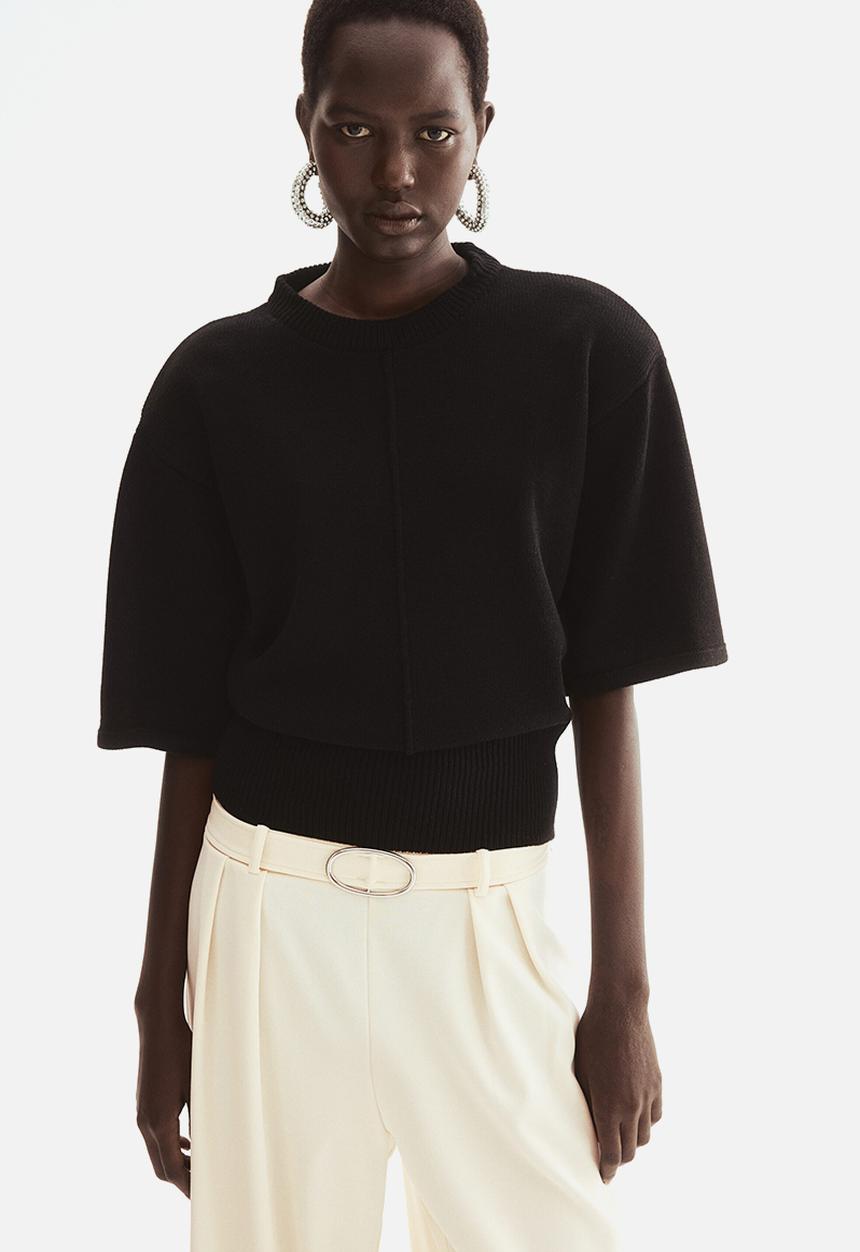H&M - Ponte di roma trousers - cream