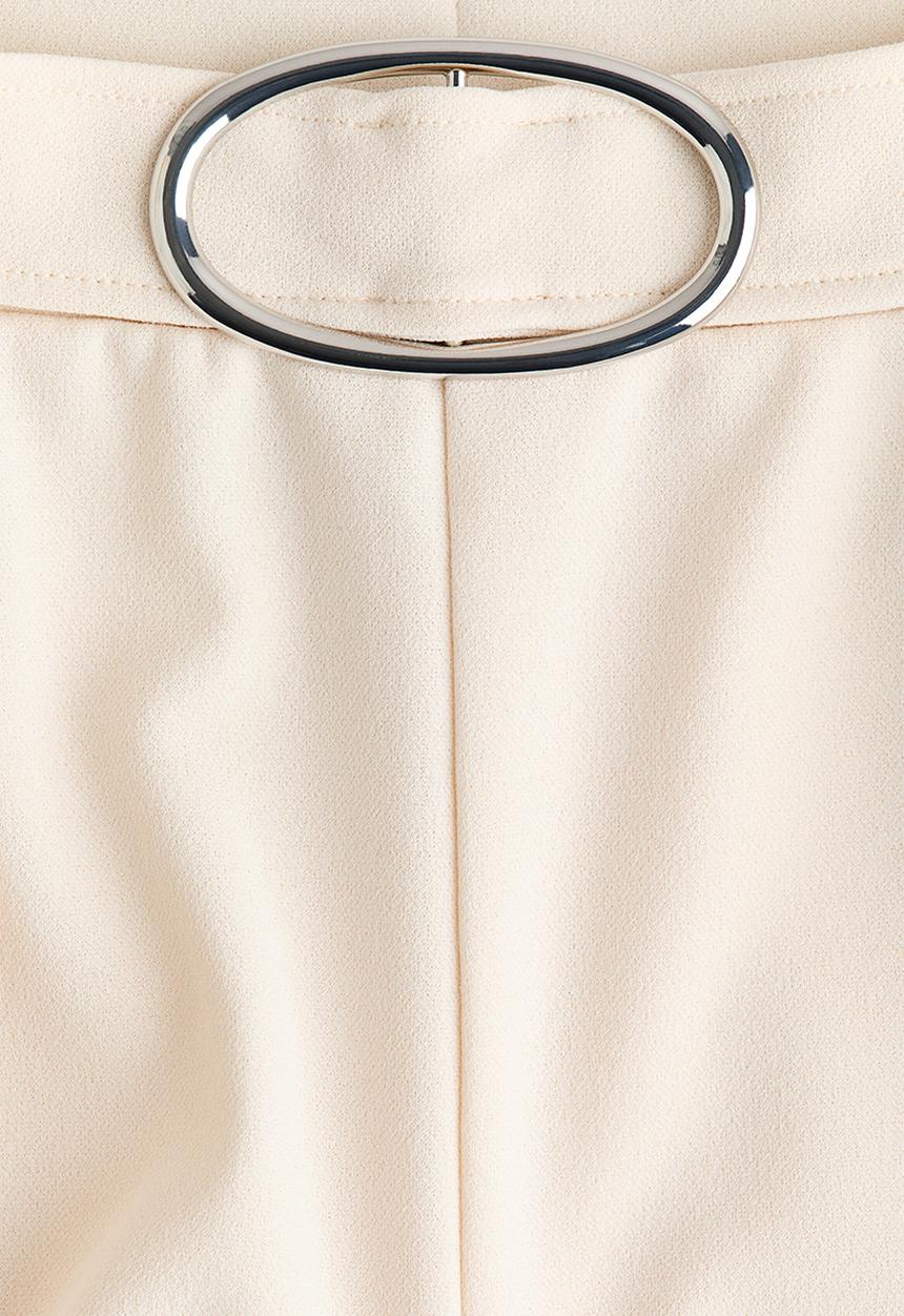 H&M - Ponte di roma trousers - cream