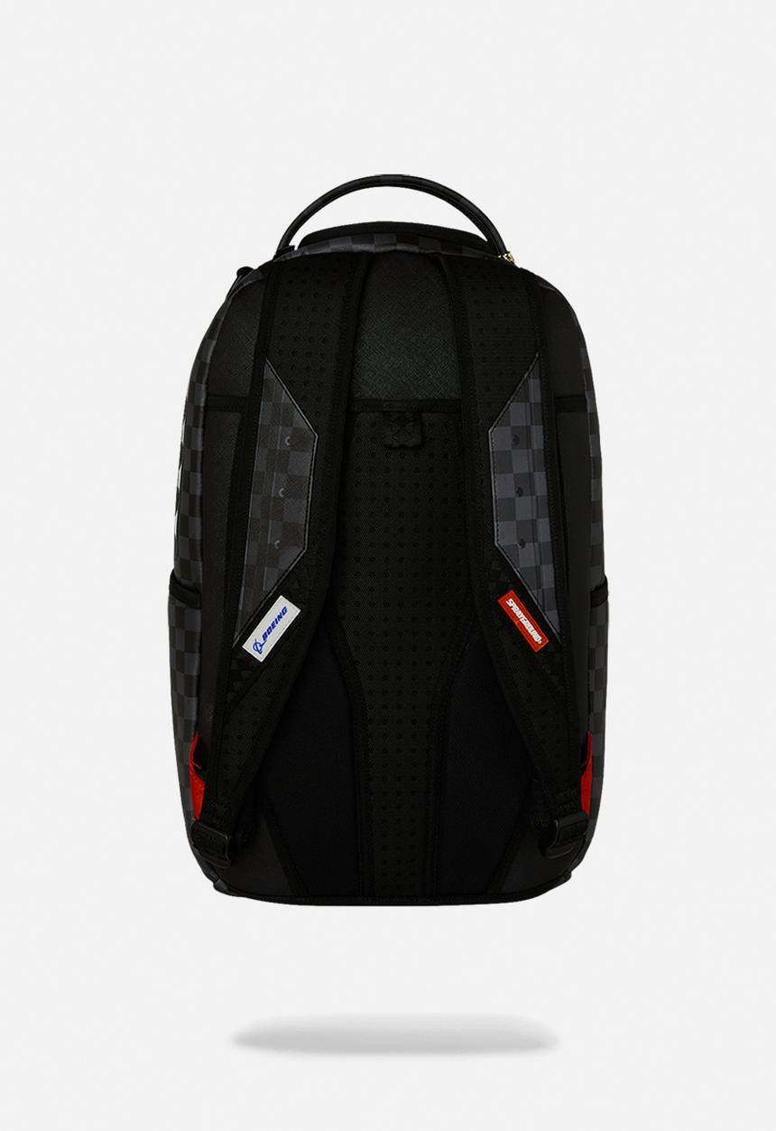 Sprayground - Boeing P-51 Mustang Sharkmouth Backpack - Black