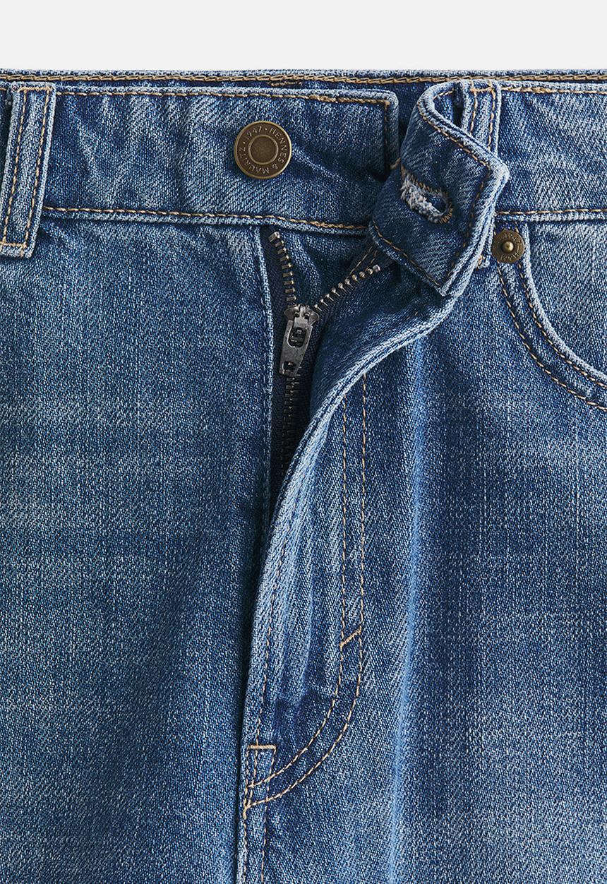 H&M - Denim bermuda shorts - denim blue