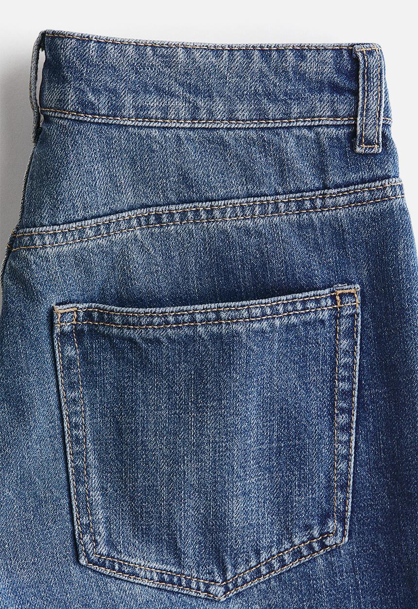 H&M - Denim bermuda shorts - denim blue