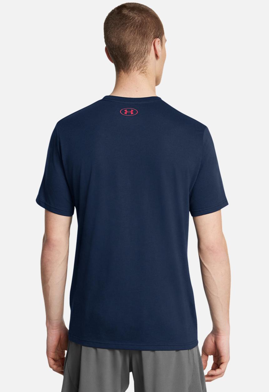 Under Armour - UA M BOXED SPORTS UPDATED SHORT SLEEVE - Navy