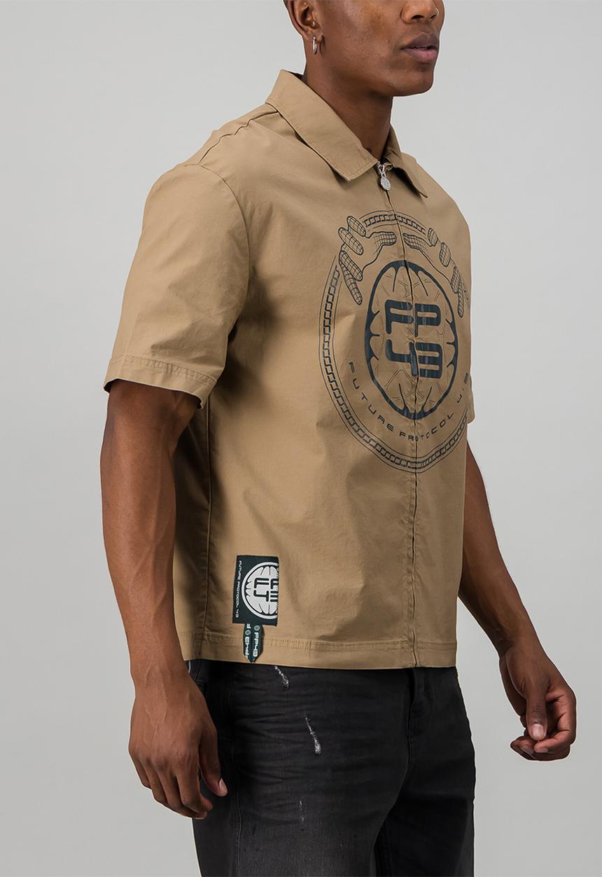 FP43 by S.P.C.C - L1M1T Shirt  - Beige