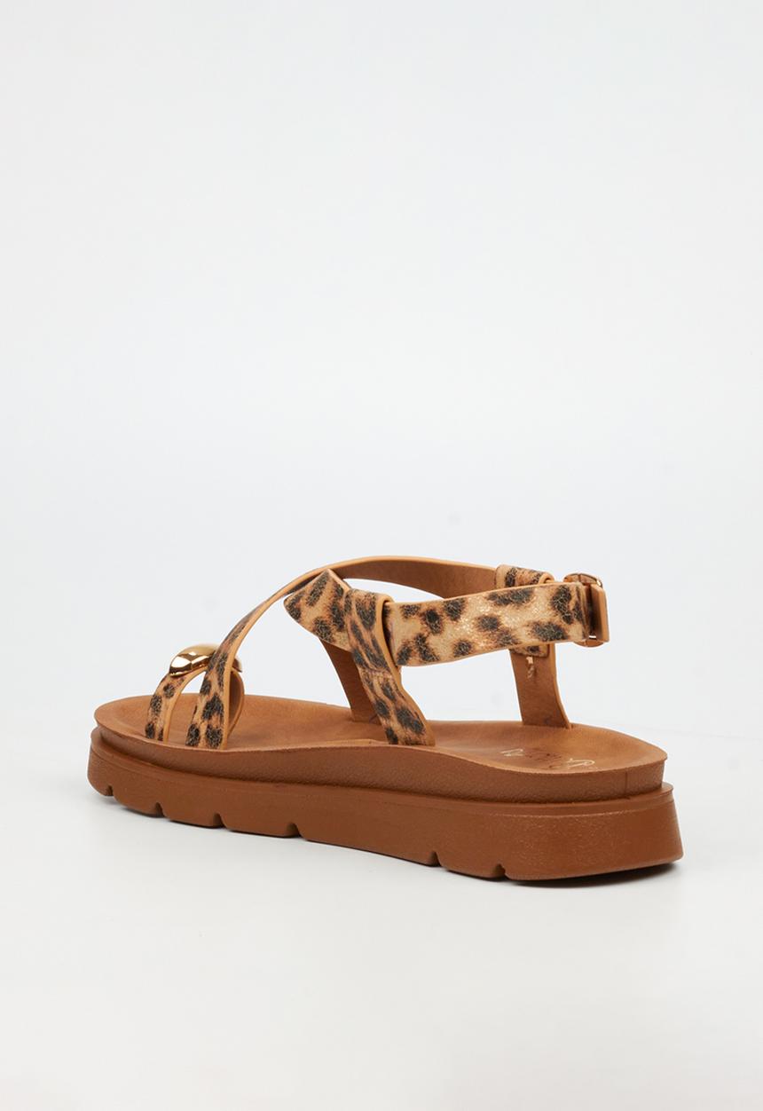 Butterfly Feet - Nolah 2 toe post sandal - leopard