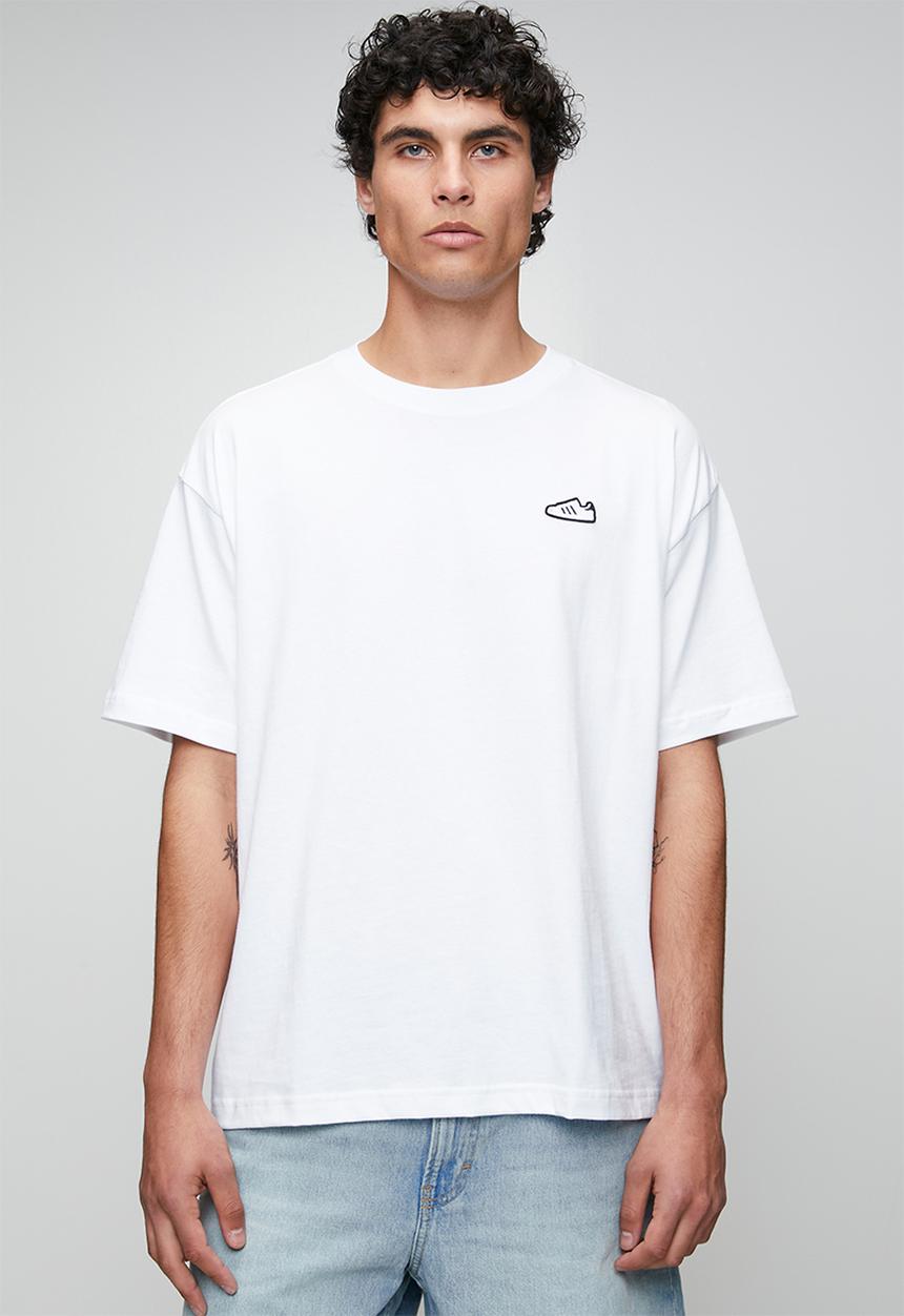 adidas Originals - Superstar Emb Tee  - white