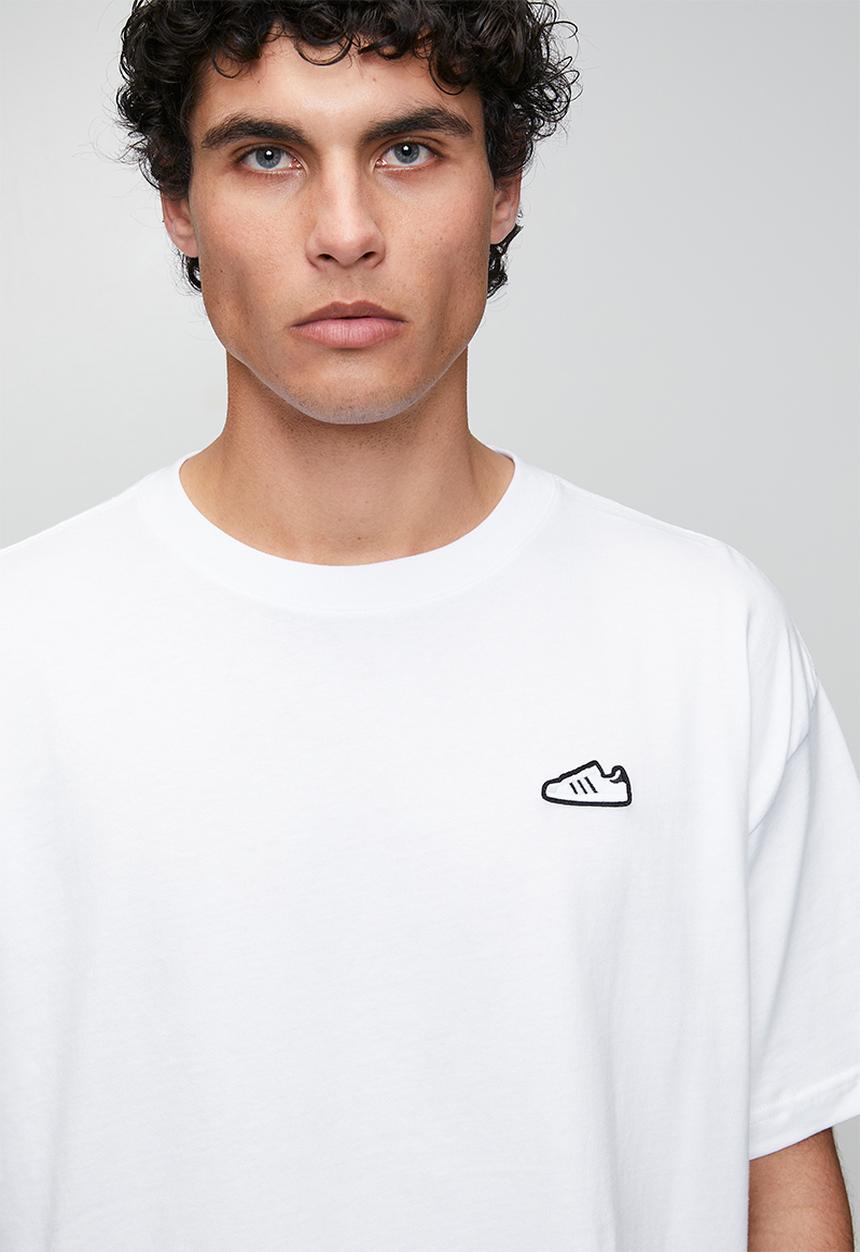 adidas Originals - Superstar Emb Tee  - white