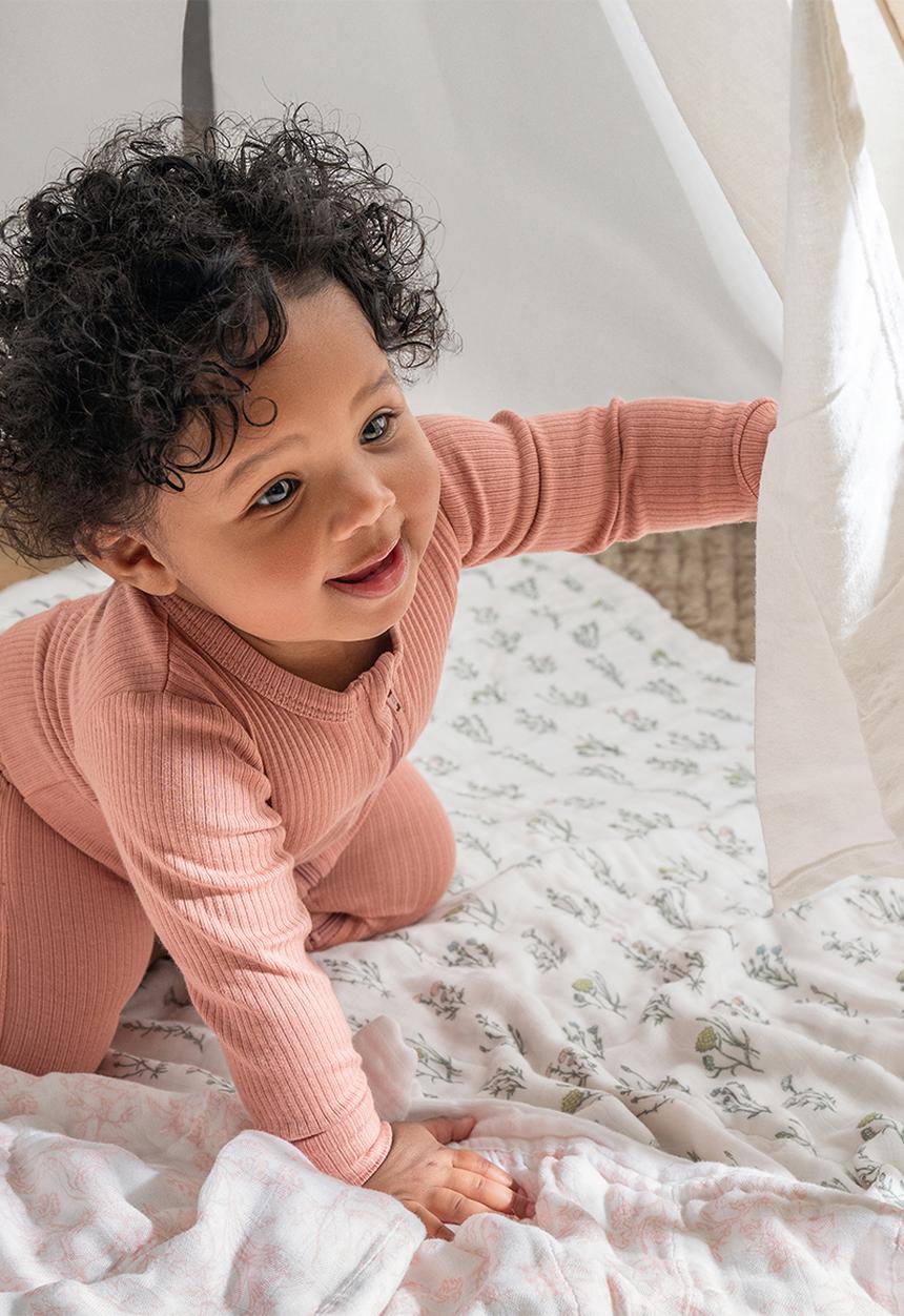 Aden & Anais - Dream Blanket Silky Soft - French Floral