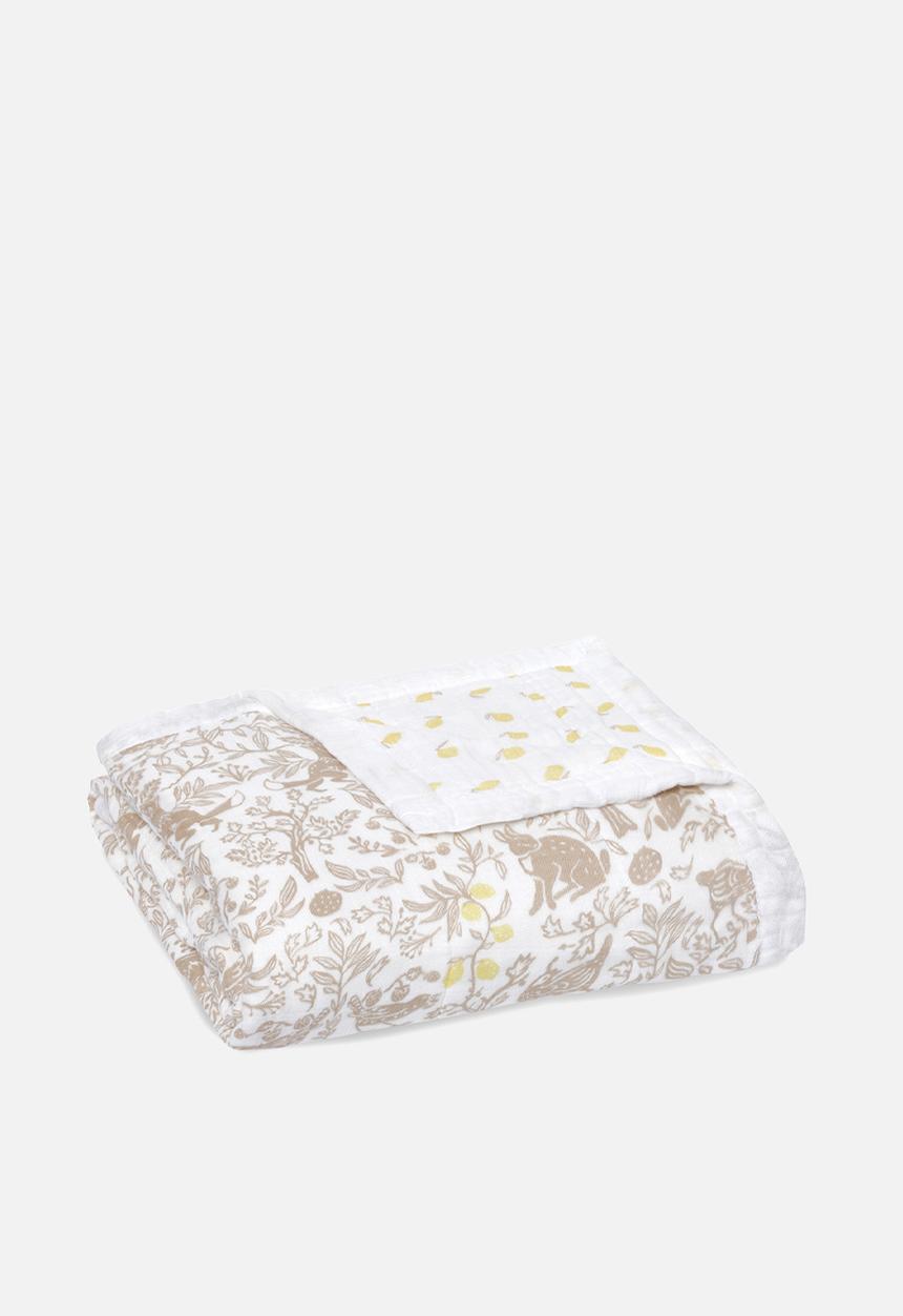 Aden & Anais - Dream Blanket Silky Soft - Natural Woodland