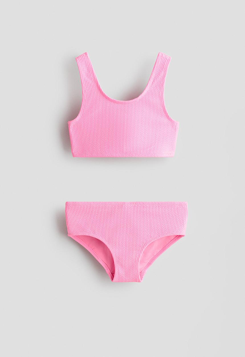 H&M - Textured bikini - pink