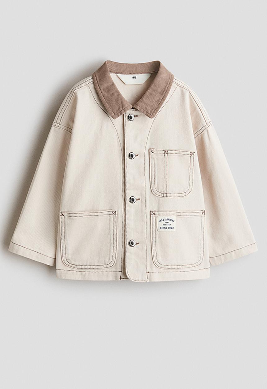 H&M - Utility twill jacket - light beige