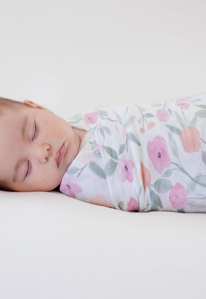 Aden & Anais - Large Swaddles Cotton Muslin 4Pk - Ma Fleur 4-Pack
