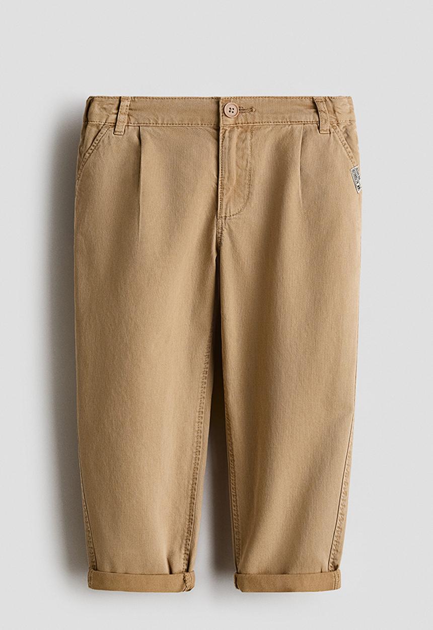 H&M - Lyocell-blend chinos - beige