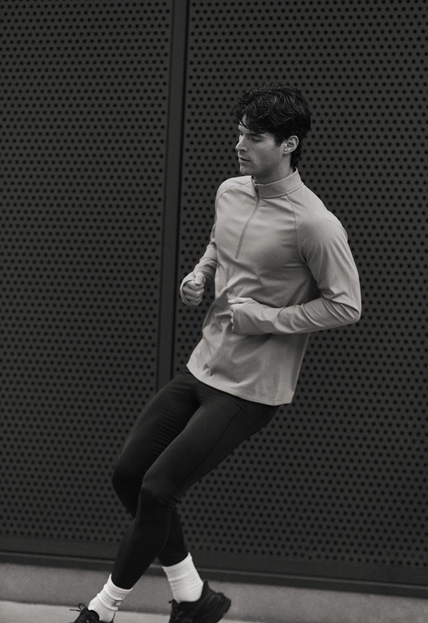 H&M - Pocket-detail running tights with drymove™ - black