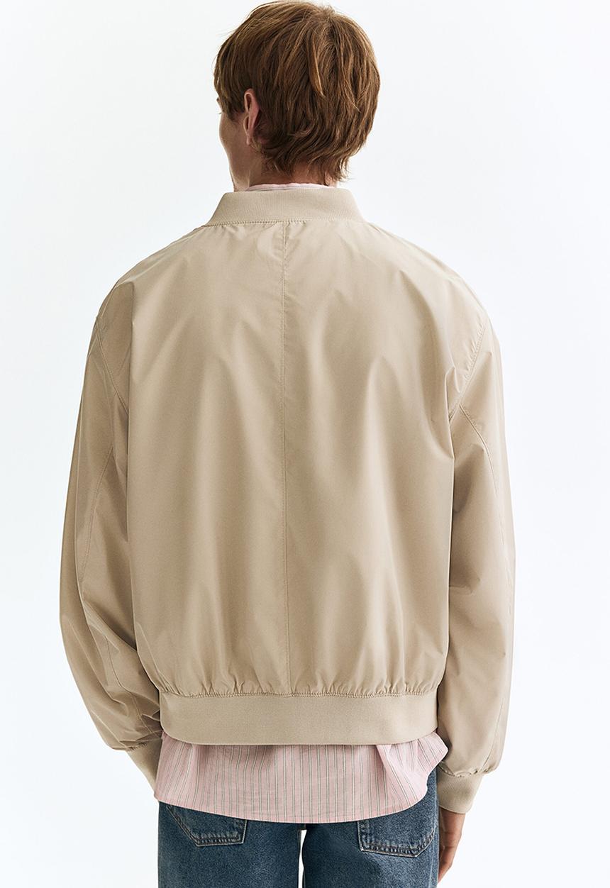 H&M - Lightweight bomber jacket - light beige
