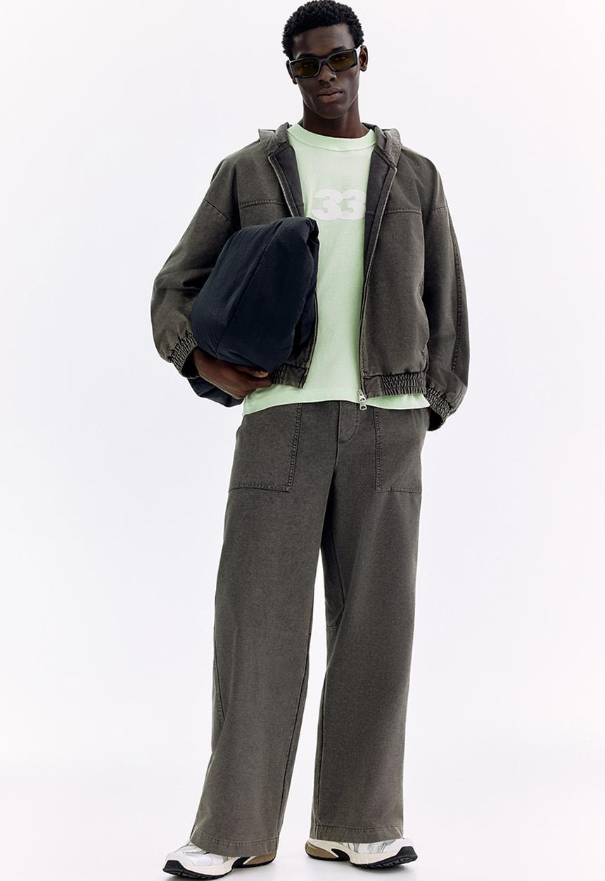 H&M - Hooded jacket - dark grey