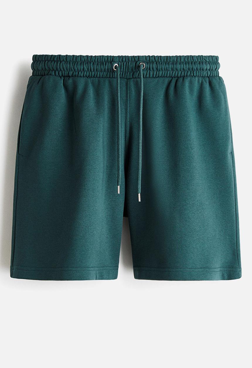 H&M - Regular fit sweatshorts - dark teal