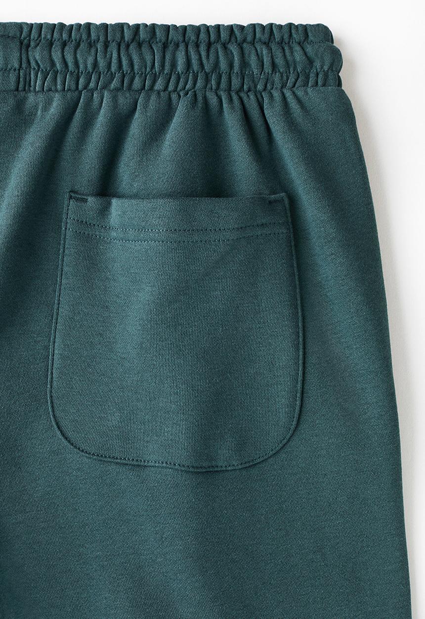 H&M - Regular fit sweatshorts - dark teal