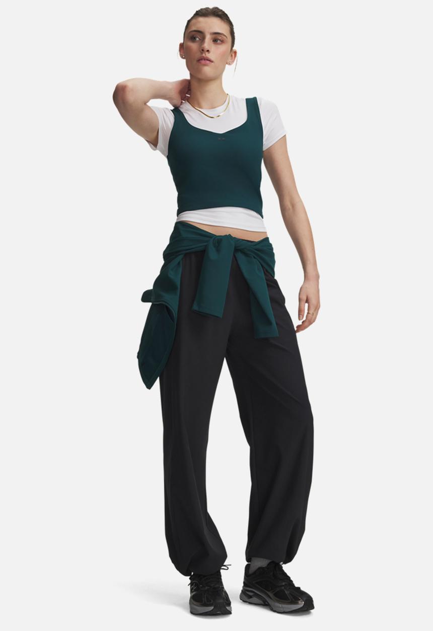 Under Armour - Rival Woven Core Pant - Black/White