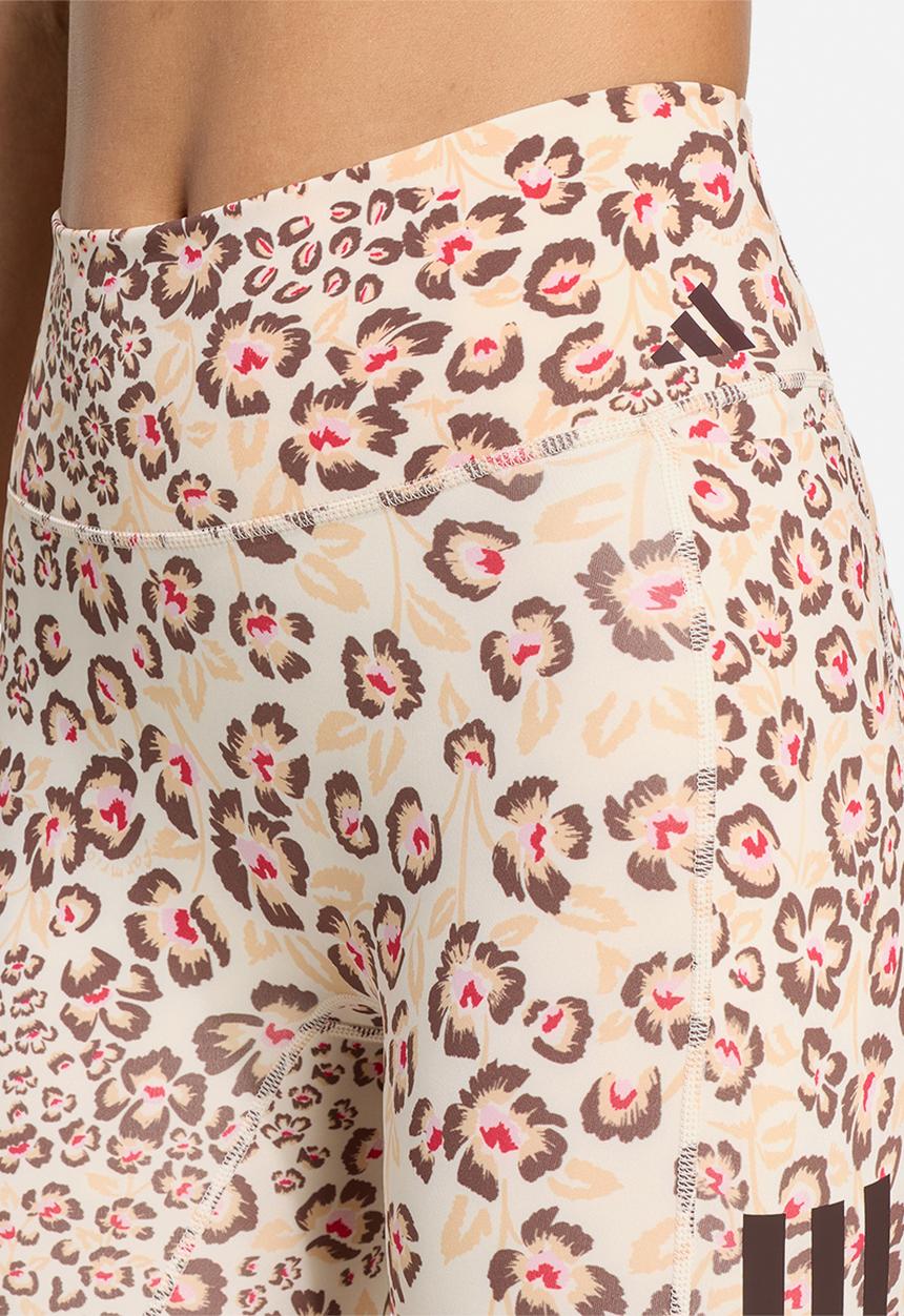 adidas Performance - Farm Leggings - Ecru Tint/Multicolor/Shadow Brown