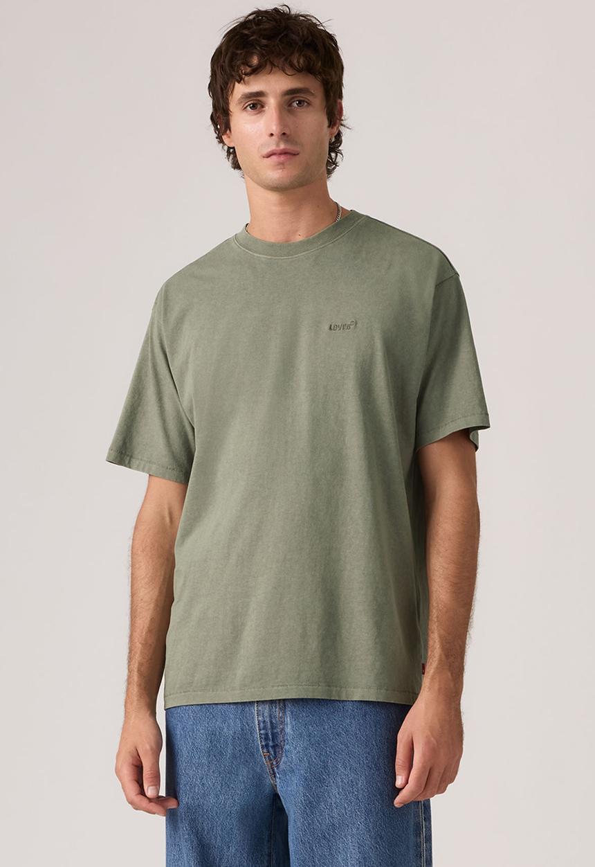 Levi’s® - RED TAB VINTAGE TEE - A0637-0189 GARMENT DYE MULLED BASIL