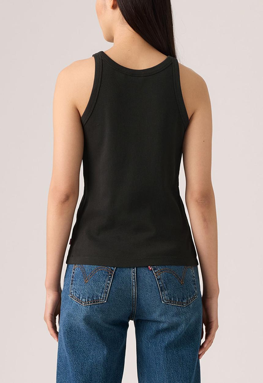 Levi’s® - Essential Racer Tank - Caviar Rib