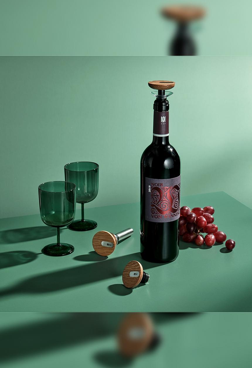 Adhoc - AdHoc Oak Wood Champagne Bottle Stopper