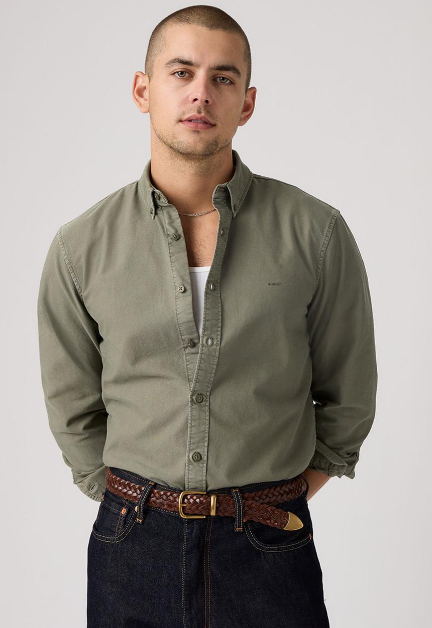 Levi’s® - AUTHENTIC BUTTON DOWN - MULLED BASIL
