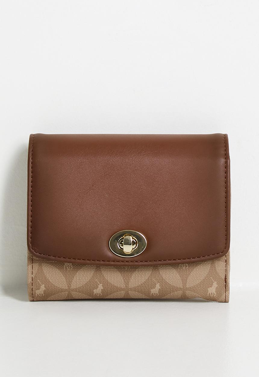 POLO - Medina Medium  Trifold Purse - Chestnut