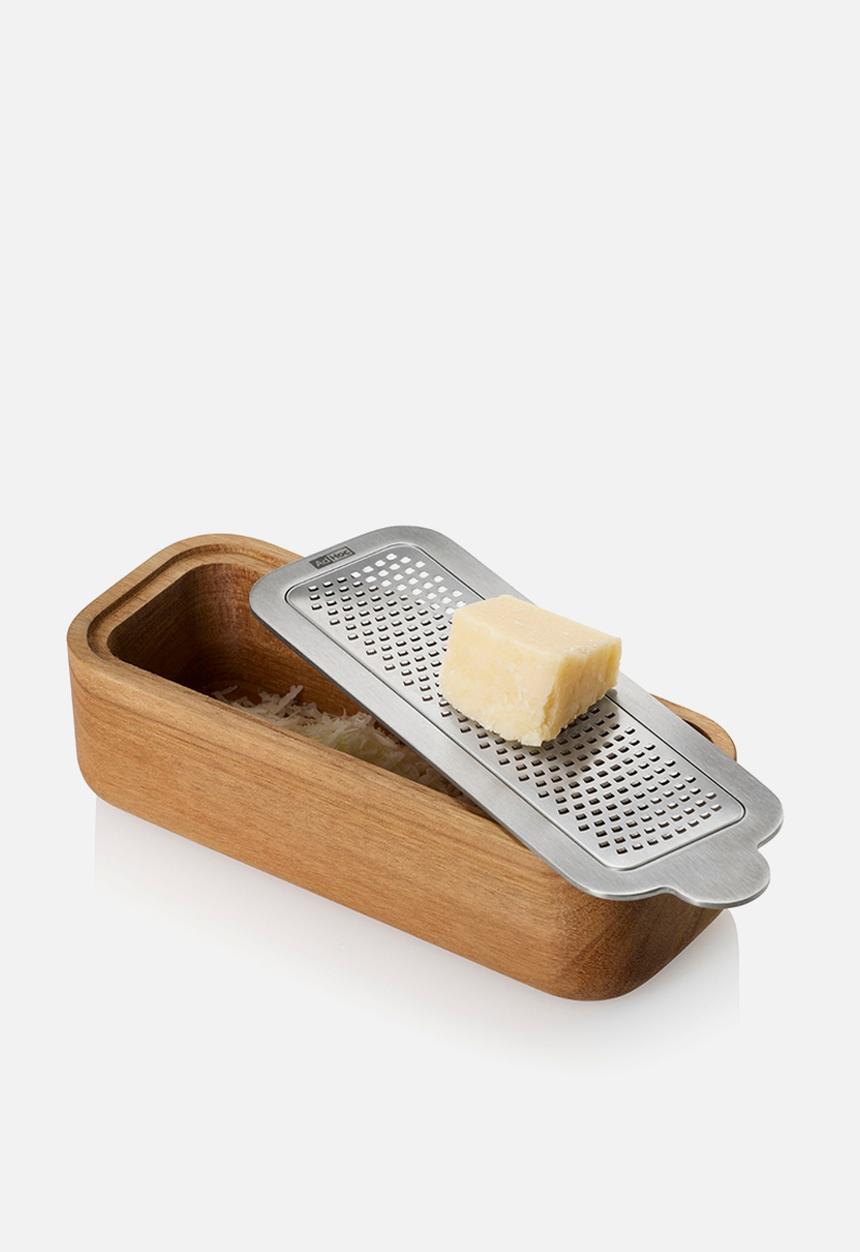 Adhoc - Adhoc Table fine grater CutnServe, Stainless Steel