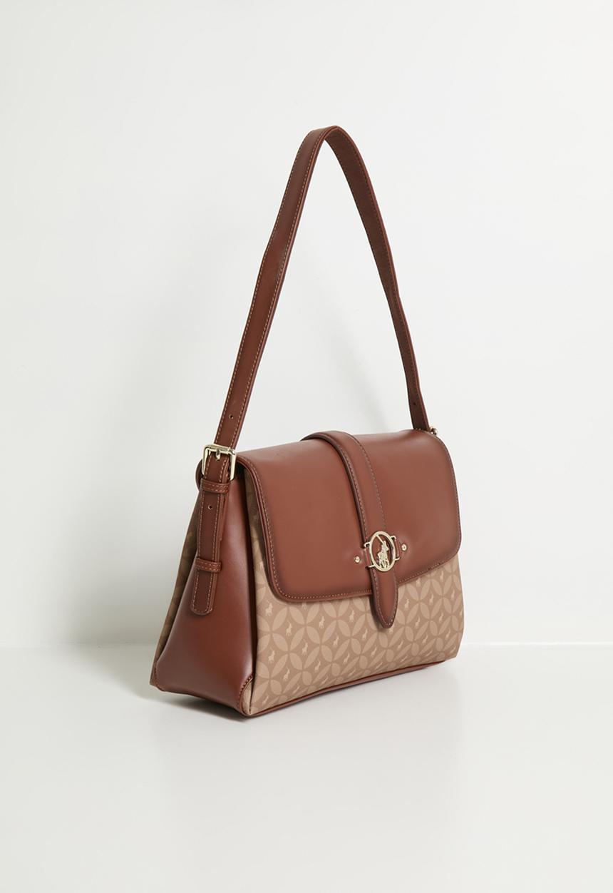 POLO - Medina Shoulder Flapover-Chestnut