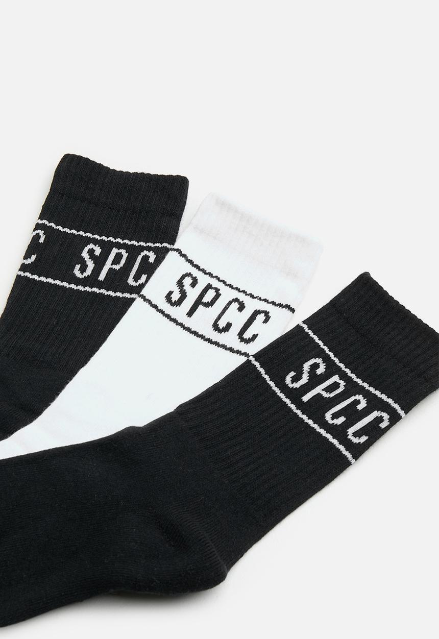 S.P.C.C - Declen Socks  - Black/White