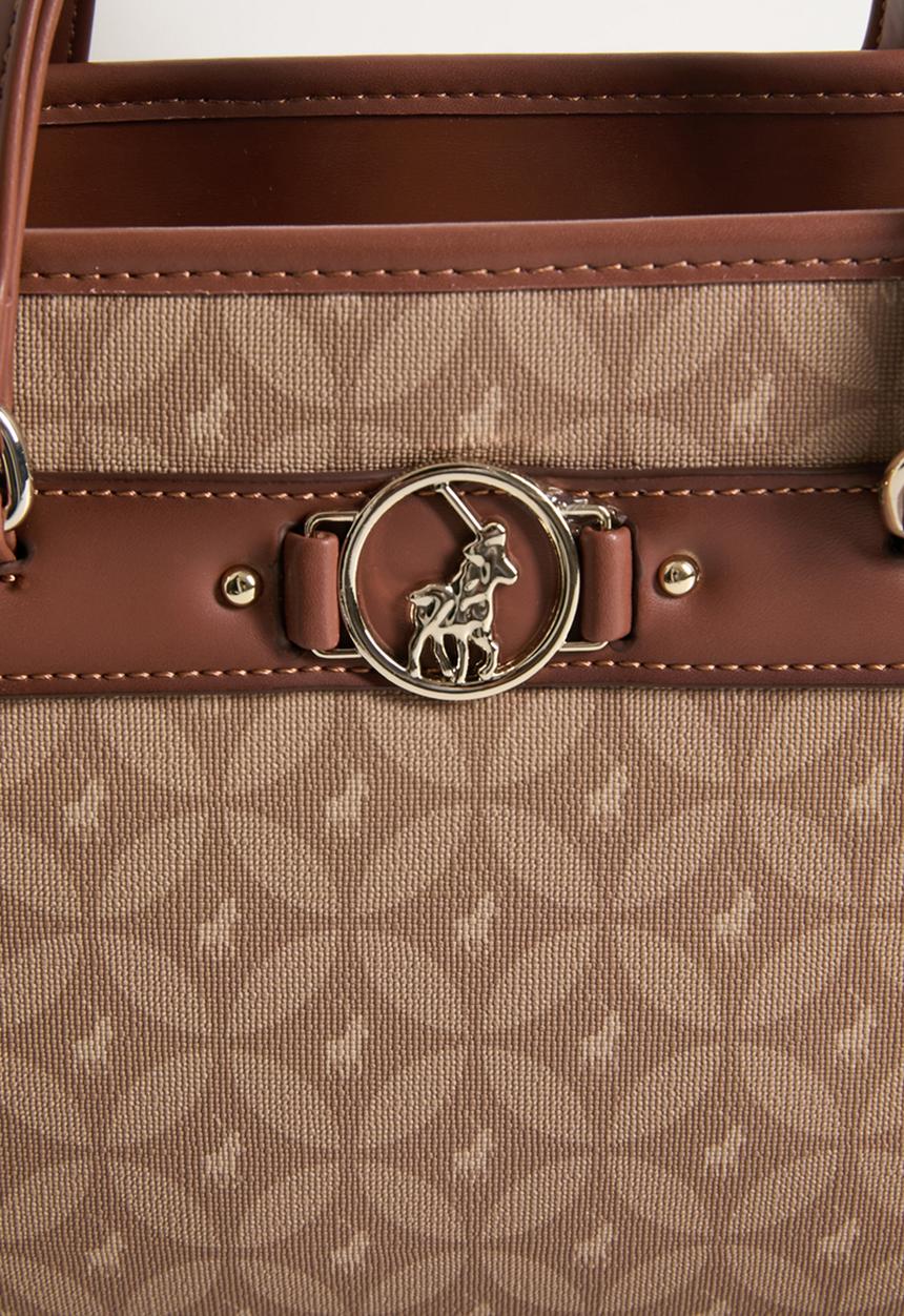 POLO - Medina Small Shopper Bag-Chestnut