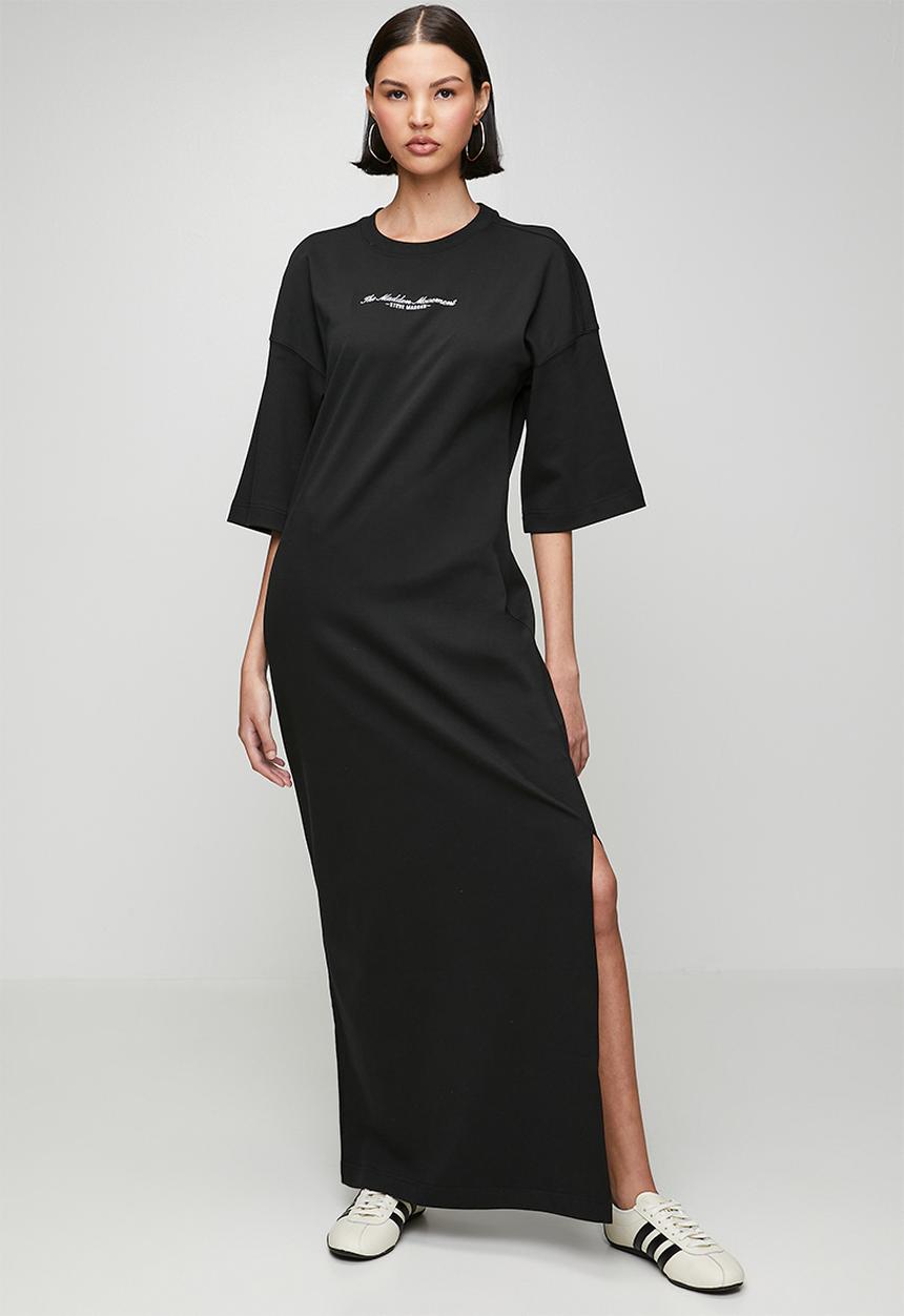 Steve Madden - Ladies eleanor T-shirt dress - black