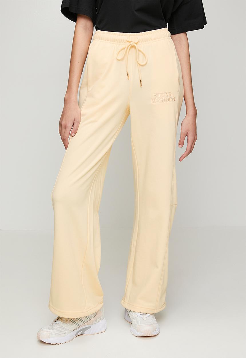 Steve Madden - Ladies molly wideleg jogger - cream