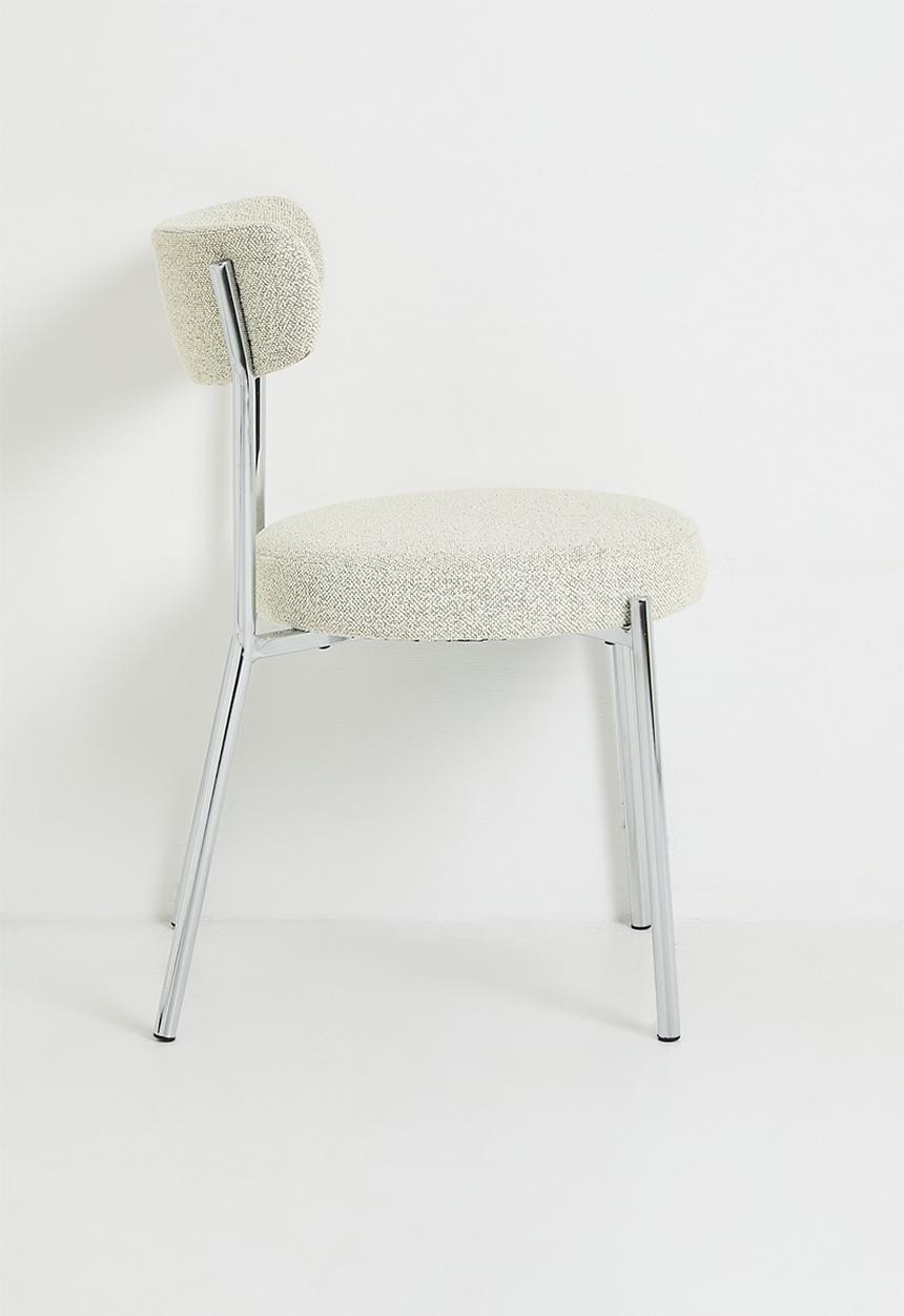 Sixth Floor - Cairo Dining Chair - Chrome