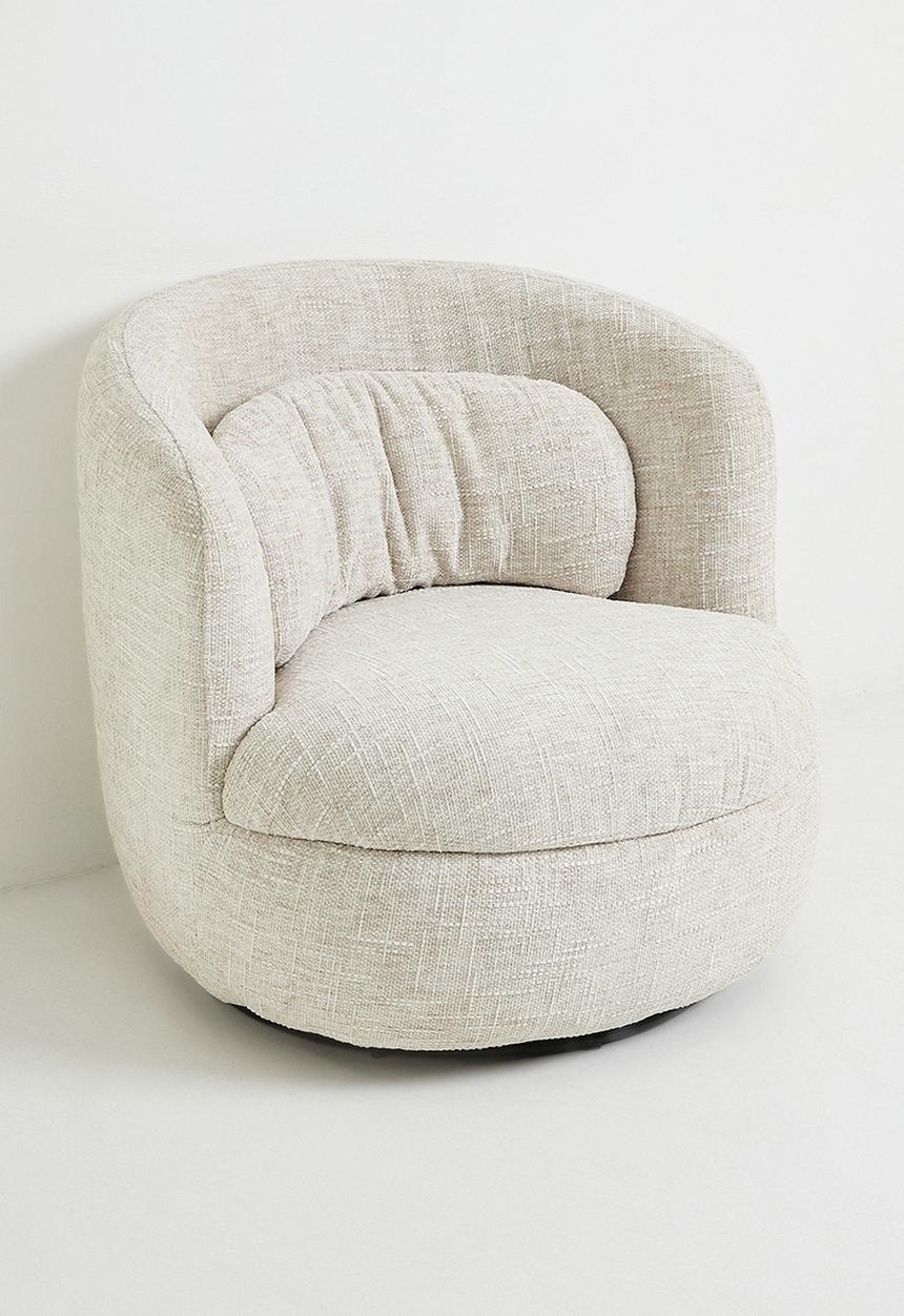 Sixth Floor - Acadia Swivel Occasional Chair - Natural